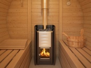 Saunová kamna na dřevo Sentiotec S2