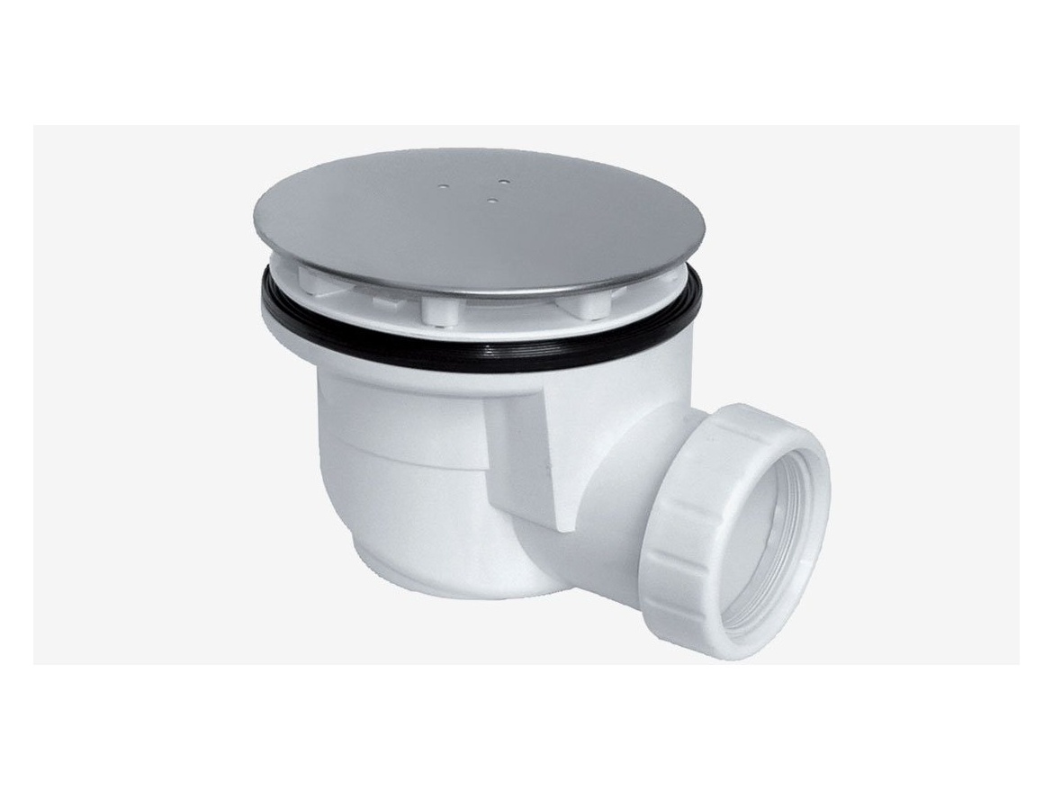 Lansanit Vaničkový sifon 90, odpad 40 mm, chrom,  LITEX-SIFON-90S