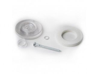 Accessories – Covernit Upevňovací terčík pro komůrkové desky čirý
