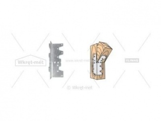 Accessories – Klimas Wkręt-met ÚHELNÍK OHÝBACÍ 120X40X40X2