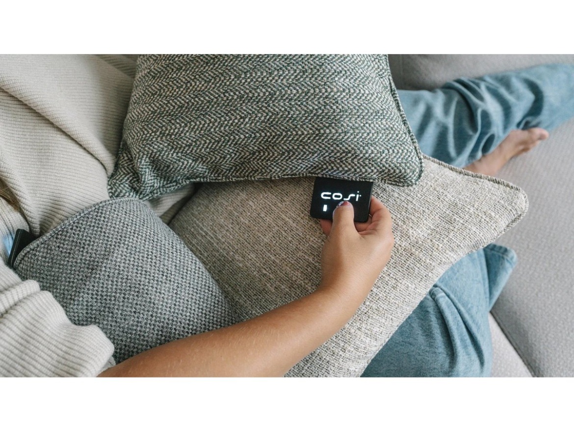 COSI Cosi vyhřívací polštář na baterii Comfort zelený 40x60cm