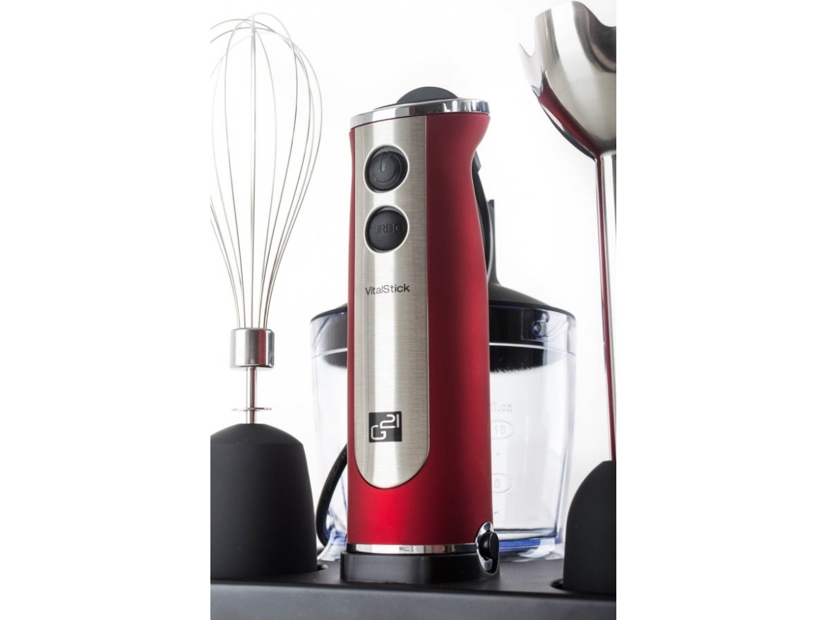G21 Mixér  VitalStick 800 W, Red/Black