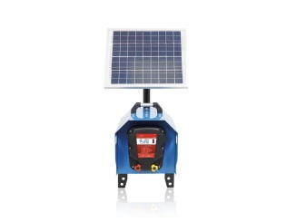 Állattenyésztés –  Scobax PUHU solární set pro elektrický ohradník 2J + panel 20 W