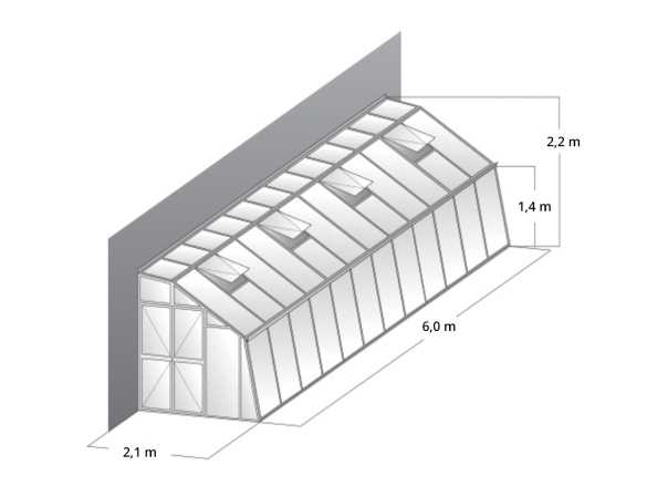 Skleník Limes Primus (prístavba)
