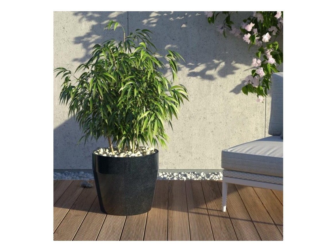 Granitové květináče Granisil granitový květináč MONTI 35 cm