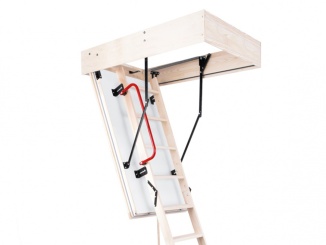 Půdní schody Oman –  Polar OMAN POLAR 140X60 H280 FSC TSS20058