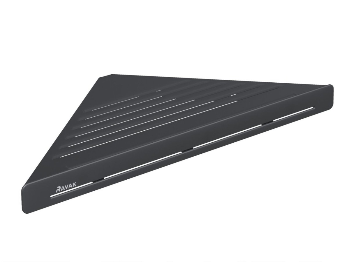 Ravak Polička Slim C, satin/chrom