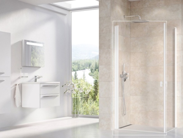 Ravak CRV1 100, satin+transparent