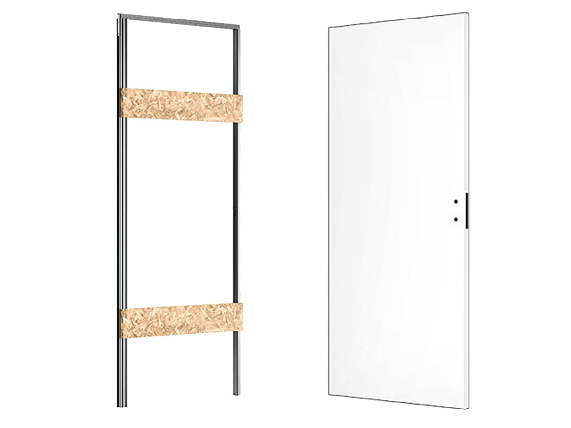 Skryté zárubne Ermetika XREVERx Standard (s dveřmi)