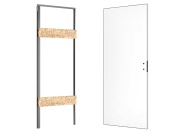 Skryté zárubne Ermetika XREVERx Standard (s dveřmi)