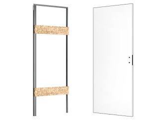 Stavební pouzdra –  Ermetika XREVERx Standard (s dveřmi)