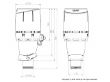 Vilpe Střešní ventilátor FLOW ECO 125P/500
