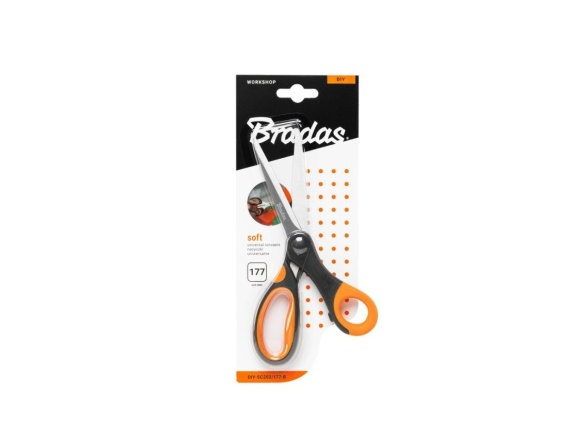Bradas Univerzální nůžky SOFT 177 mm