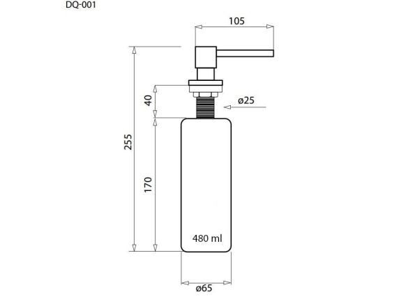 Manuální dávkovače Helika DQ-001