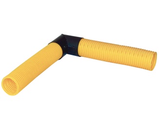 Odvetranie podlahy –  Koleno drenážní trubky ACO