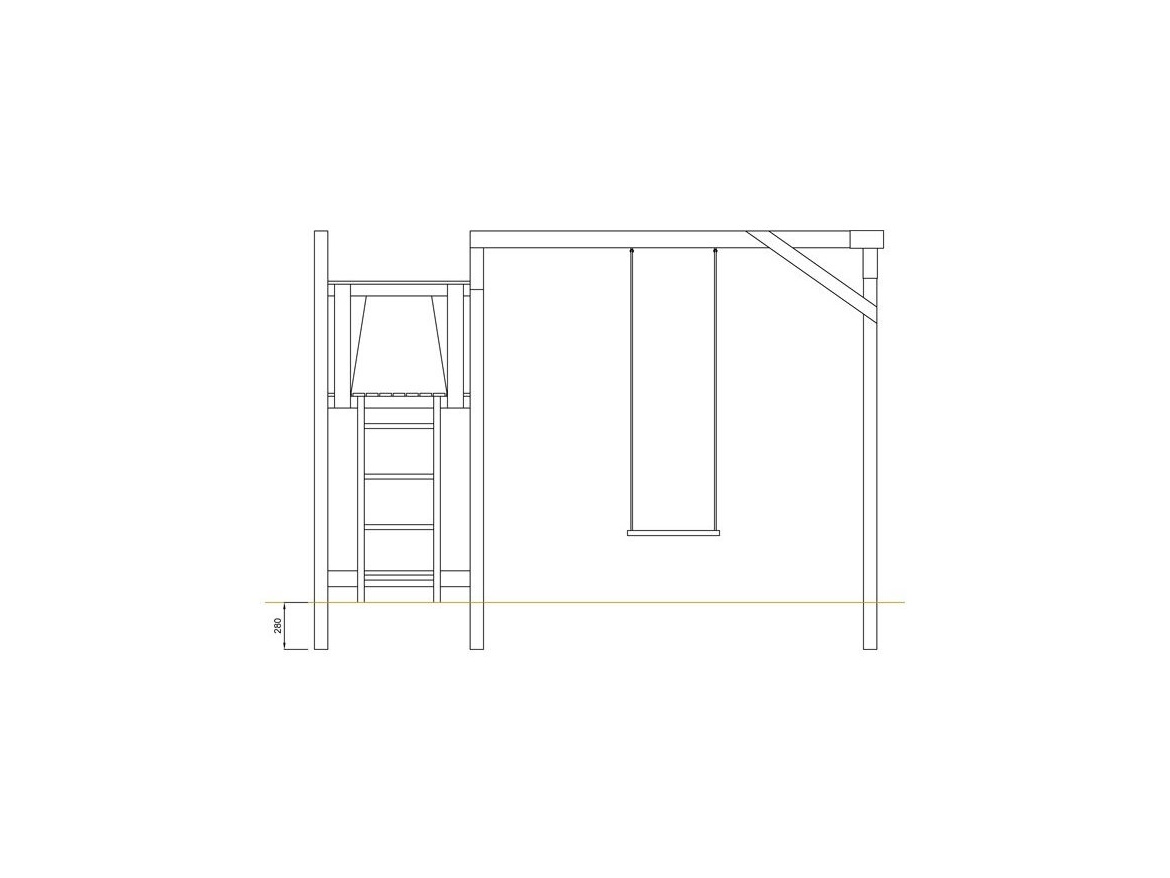 Detské ihrisko na záhradu Česká Manufaktura Natur