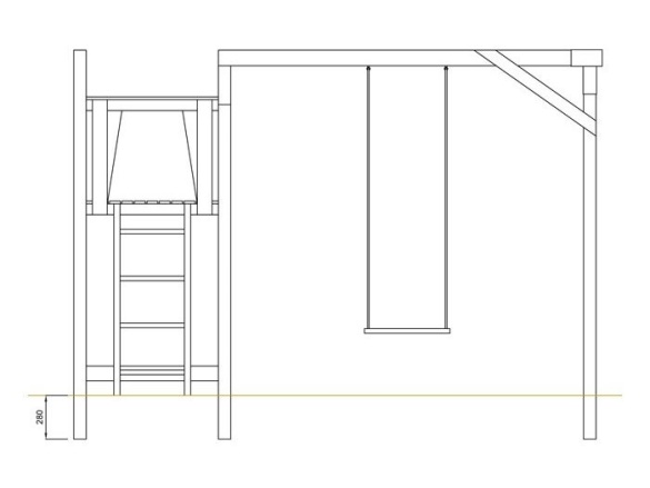 Detské ihrisko na záhradu Česká Manufaktura Natur