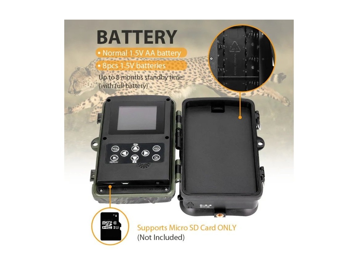 Scobax Fotopast - 16 MP - HC801 LTE 4G