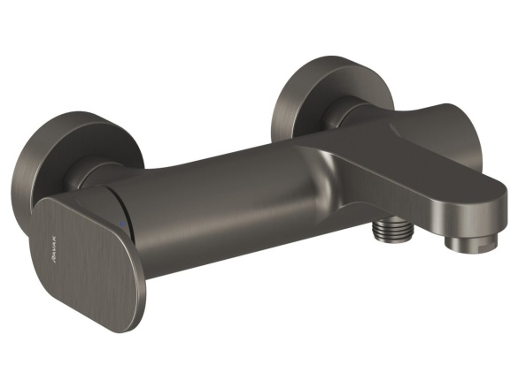 Ravak EL 022.20GB Vaňová nástenná batéria bez sprchového setu, Graphite Brushed