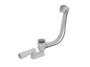 Alcadrain Vanový sifon A553KM1, odpad 40/50 mm, s ovládáním, chrom,  A553KM1-100