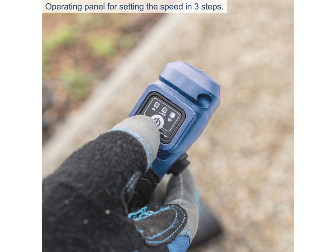 2x20 V IXES aku krovinorez 2v1 (bez batérie a nabíjačky) Scheppach BC-BCH380/40-X