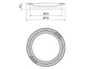 Šachtový poklop s odvetraním Kasi KBB02