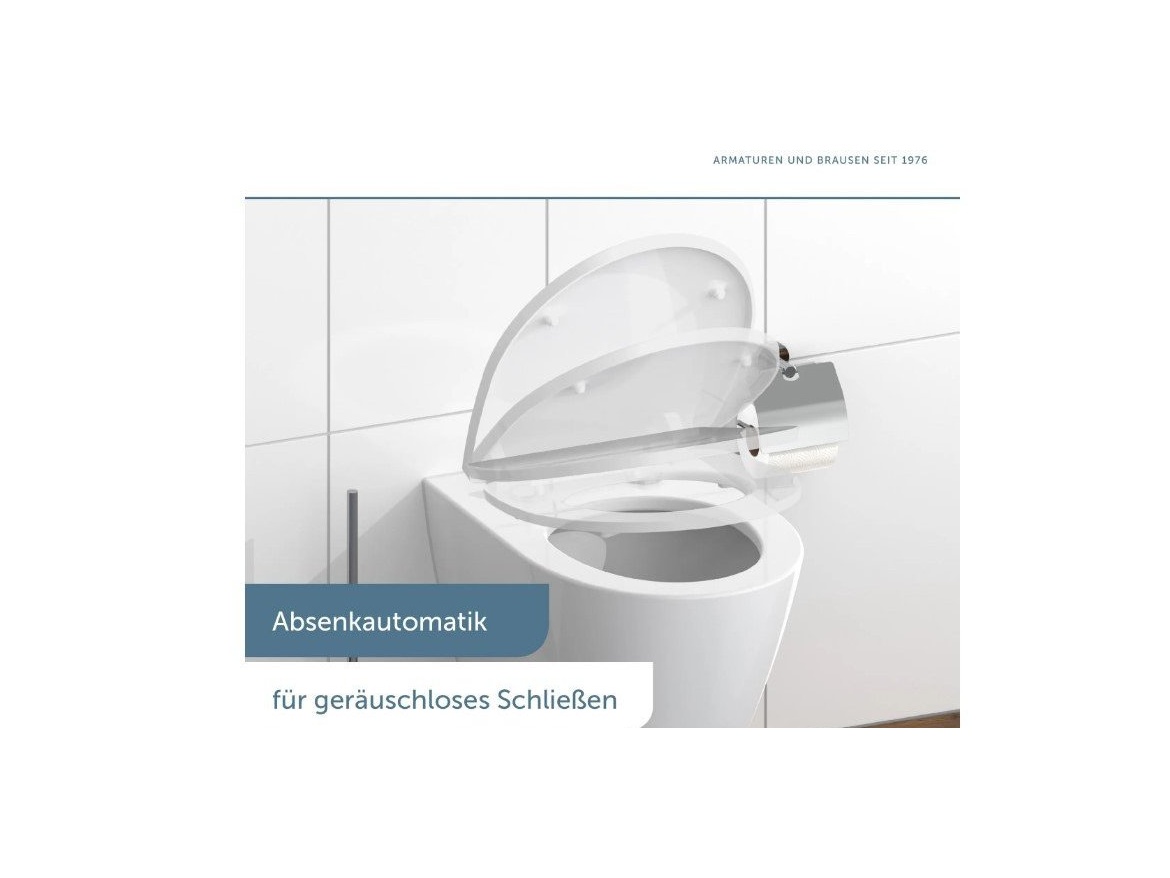 WC sedátka, záchodová prkna Schütte RAINDROP | Duroplast HG, Soft Close