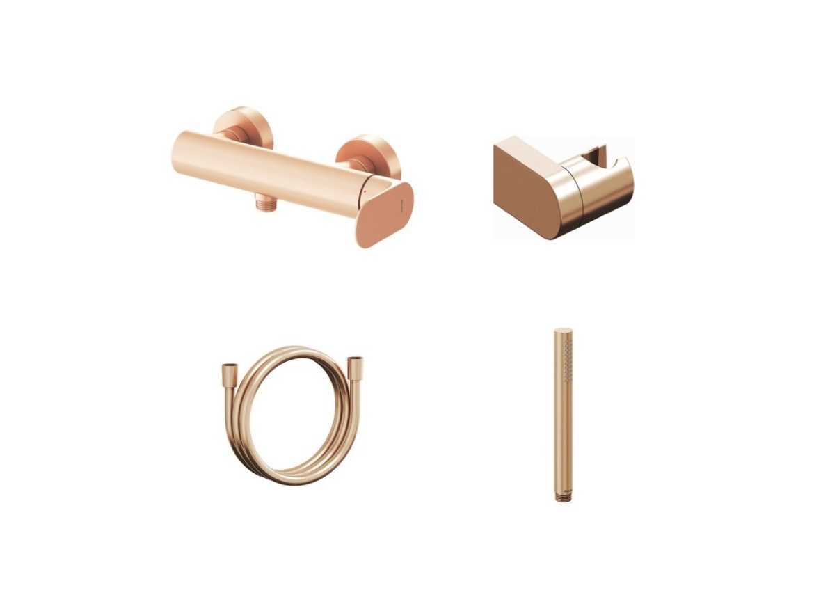 Ravak EL 032.00CR.+S Sprchová nástenná batéria so sprchovým setom, chróm