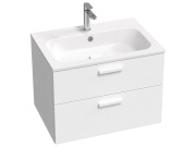 Ravak Umyvadlo Chrome Slim 70, s otvorem pro baterii, s přepadem