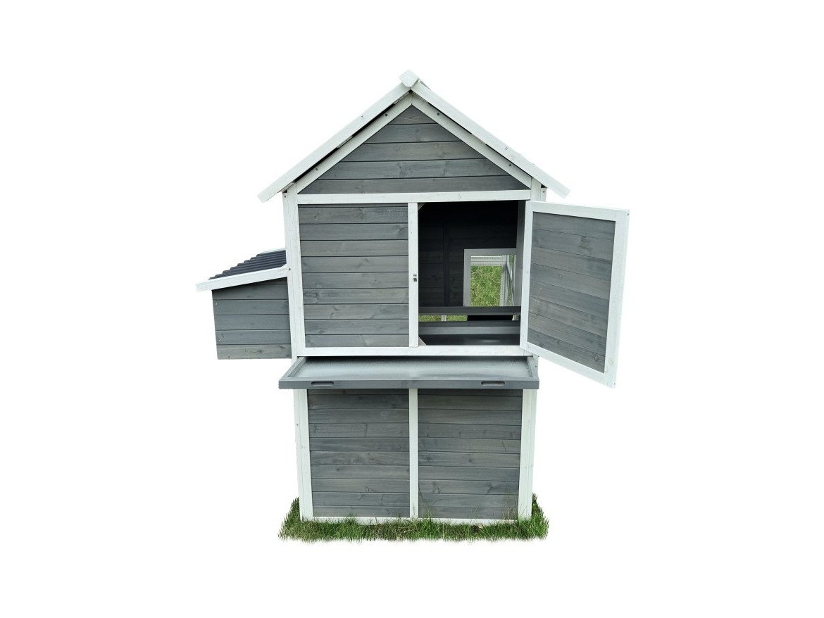 Scobax Dřevěný kurník s výběhem Bejrút, 195x140x180 cm