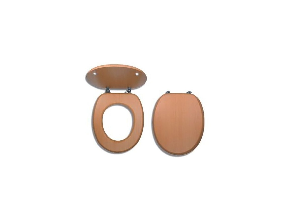 Novaservis WC sedátko s poklopem, dřevěný dekor,  WC/BUK