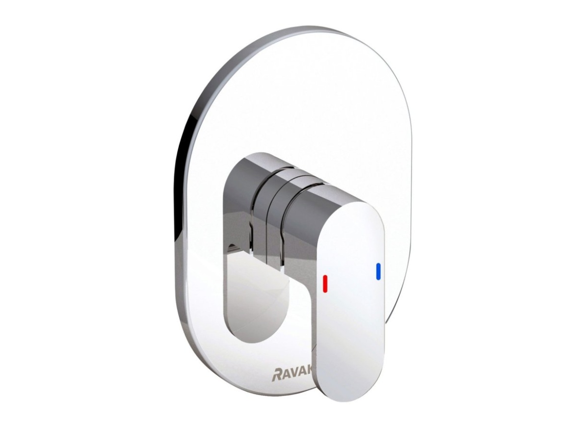 Ravak CR 066.00CR.O1.RB070 Podomietková batéria 1-cestná pre R-box, chróm