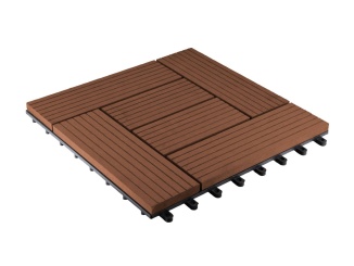 WPC padlóburkolat –  G21 WPC dlaždice  Palmyra, Třešeň, balení 1 m2