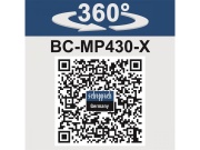 2x 20 V IXES aku sekačka 4v1 s bezuhlíkovým motorem (bez baterie a nabíječky) Scheppach BC-MP430-X