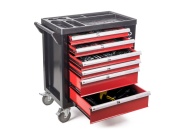 G21 Dílenský vozík  Cooper 6, černo-červený