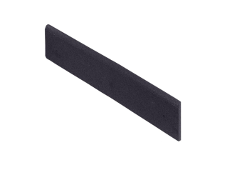 Ágyszegélyek – Gummy Smooth černá 100 x 25 x 4 cm 1 ks