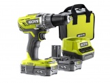 Akkumulátoros fúrógép Ryobi R18DD3-220S