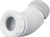 Alcadrain Flexi napojení k WC A97L 260 - 650 mm,  A97L