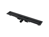 Alcadrain Sprchový odtokový žlab APZ101BLACK 650 mm,