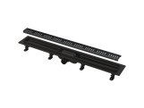Alcadrain Sprchový odtokový žlab APZ10BLACK 850 mm,