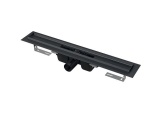 Alcadrain Sprchový odtokový žlab APZ1BLACK 1150 mm,