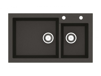 Amsterdam 860.1 – Reginox Black metalic (silvery) černá