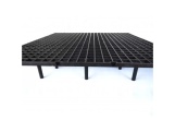 Scobax Podlahový rošt AGROFORTEL - 51x51x8 cm, velikost otvorů 1,9 x 1,9 cm