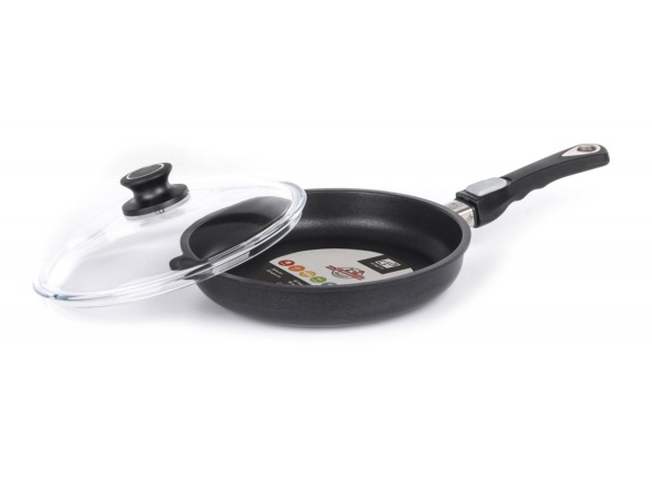 G21 Hluboká pánev  Prime 26 cm s poklicí a odnímatelnou rukojetí