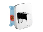 Ravak TD 066.00CR.O1.RB070 Podomietková batéria 1-cestná pre R-box, chróm