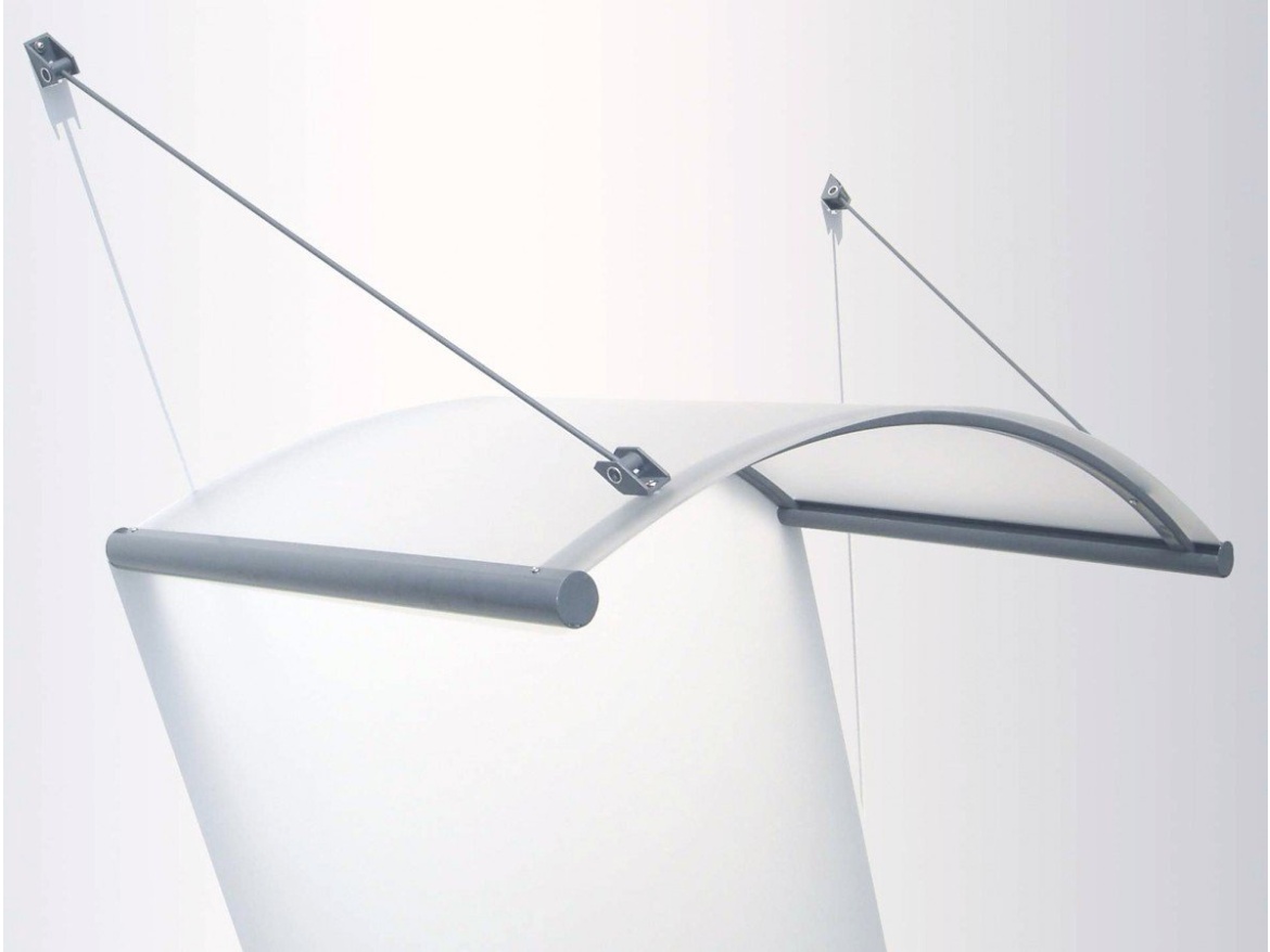 Vchodová strieška Gutta Rondo Glass