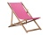 Fortus Zahradní lehátko Klasik - Pink