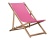Fortus Zahradní lehátko Klasik - Pink