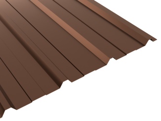 T12 –  T12 Trapézový plech 2000 x 910 mm hnedá