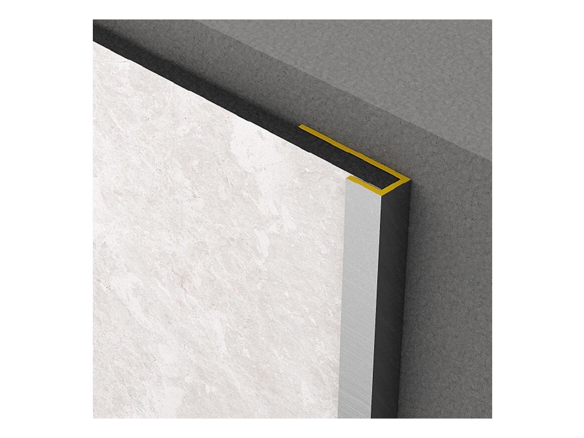 Kronospan Rocko hliníkový C profil